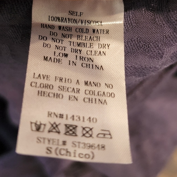 NWT Grey blouse- Style Rack - Picture 14 of 16